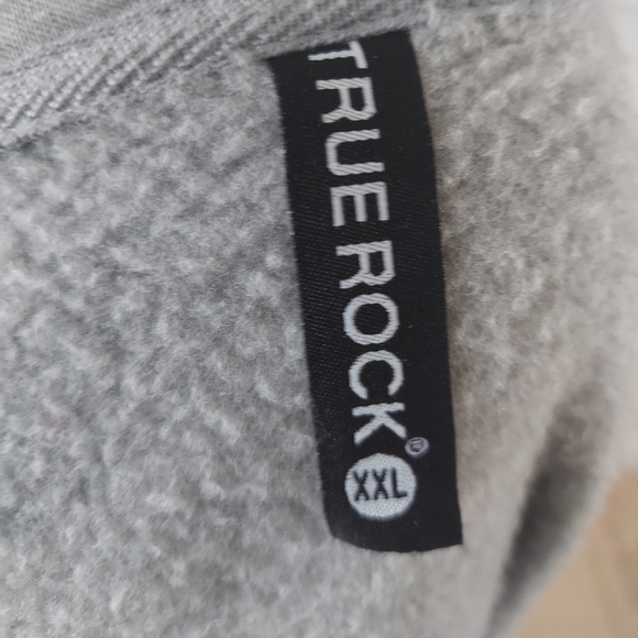 Heavy duty winter gray, black, lined hoodie. - Picture 5 of 8